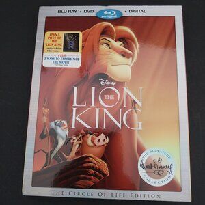Disney: The Lion king Blu-Ray & DVD